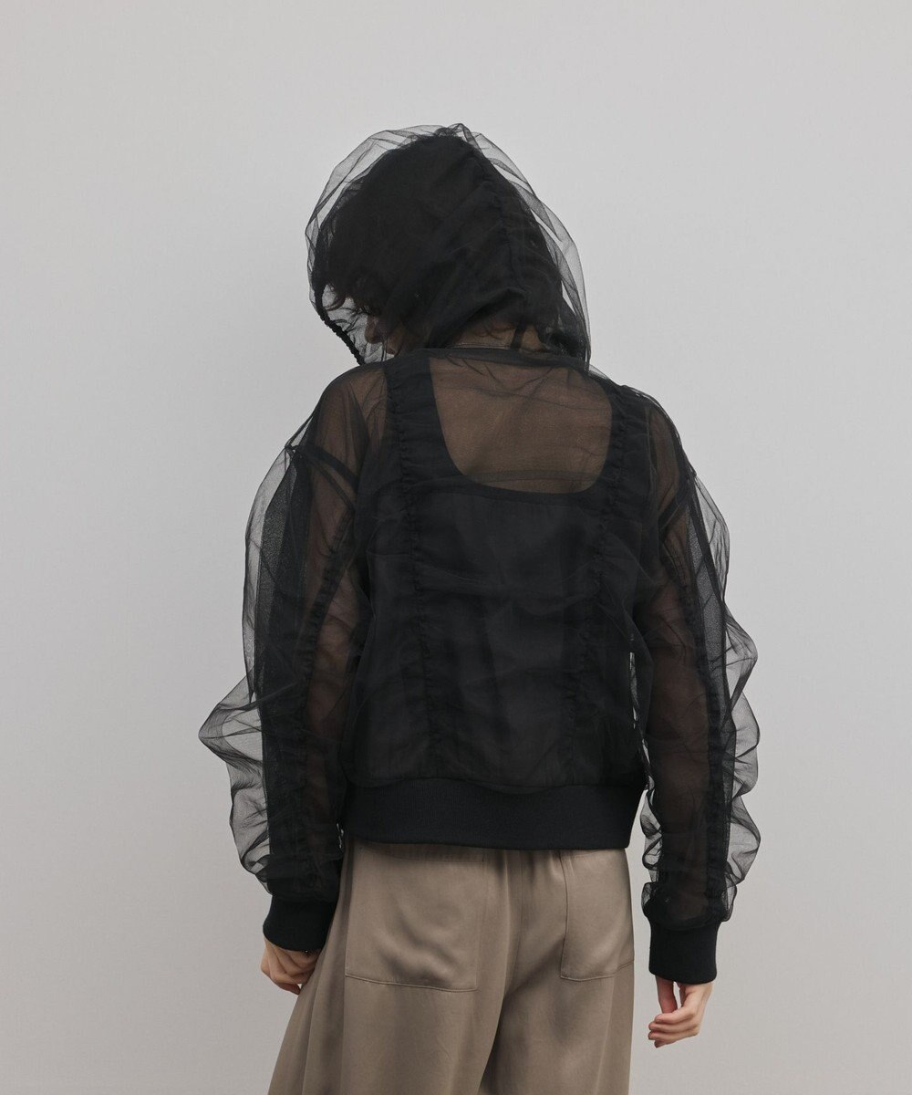 GRACE CONTINENTAL チュールパーカー 