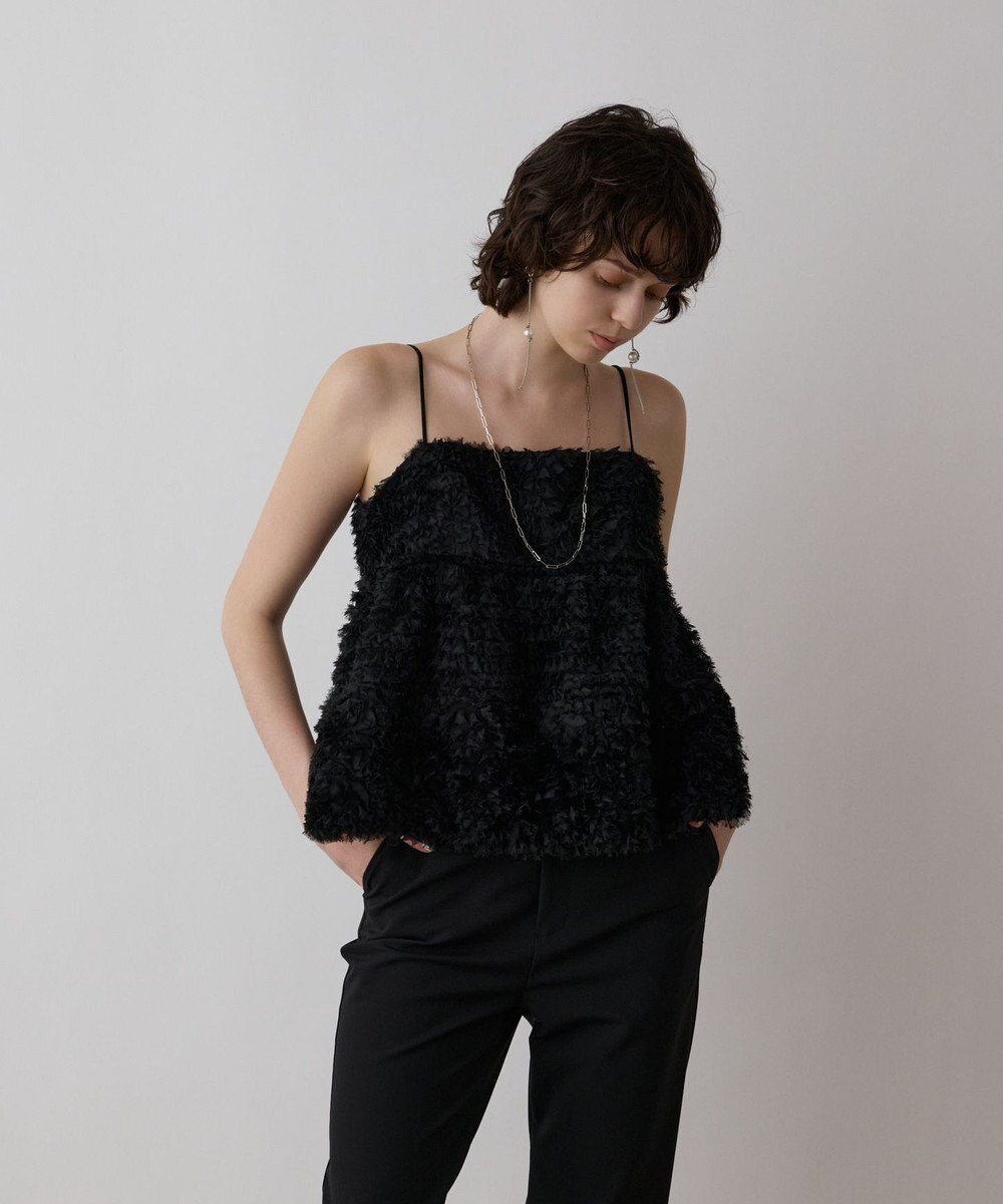 GRACE CONTINENTAL フラワーチュールキャミ