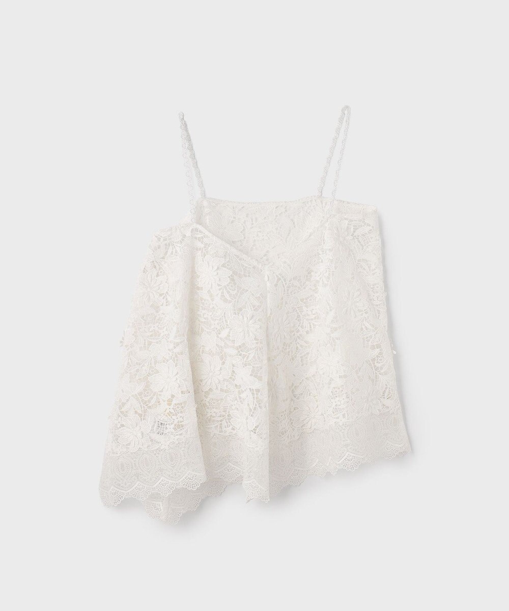 GRACE CONTINENTAL フラワーレースキャミソール 