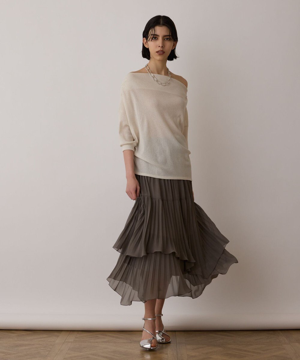 GRACE CONTINENTAL ドレープカットトップ