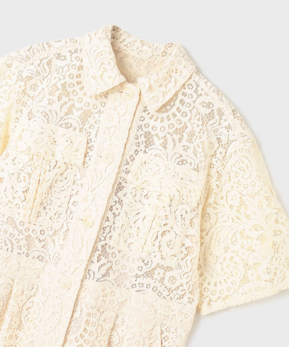 GRACE CONTINENTAL コードレースジャンプスーツ