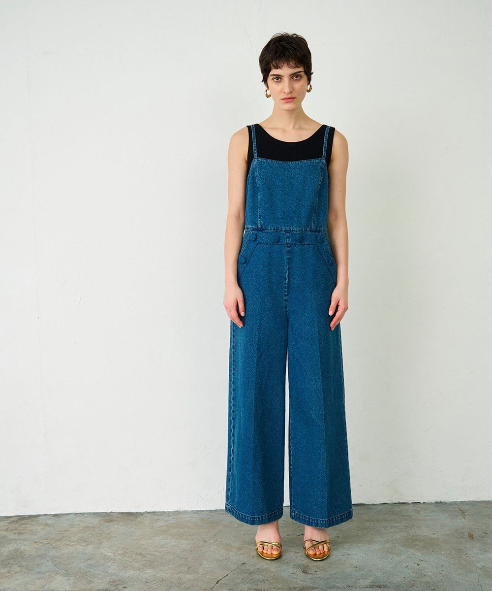 GRACE CONTINENTAL デニムサロペット