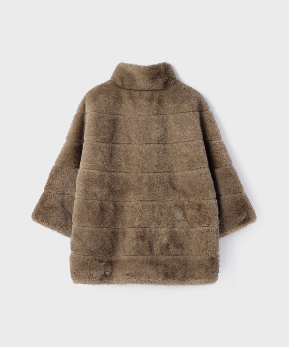 GRACE CONTINENTAL 【LOU ANDREA】フェイクショートコート 