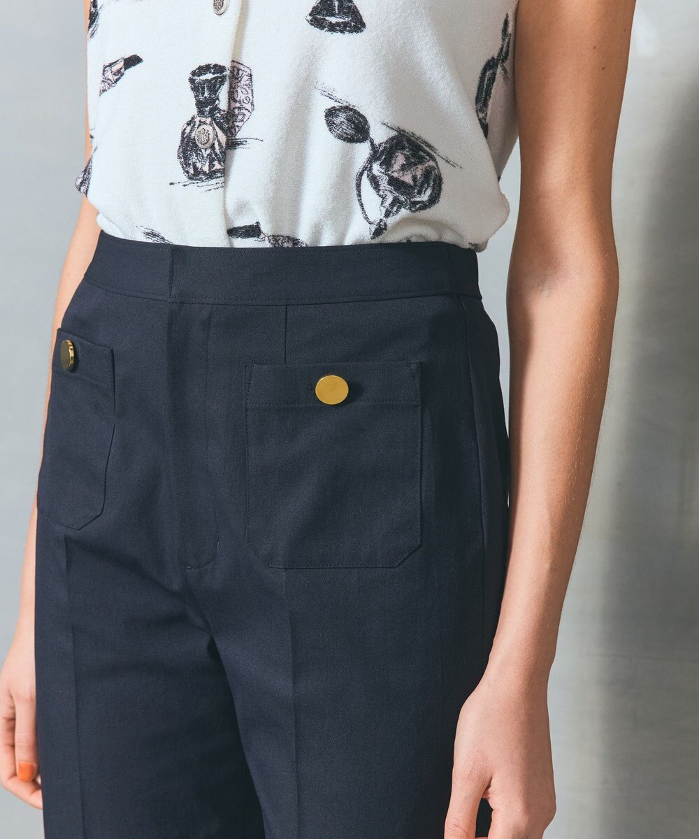 GRACE CONTINENTAL バックスリットスティックパンツ 