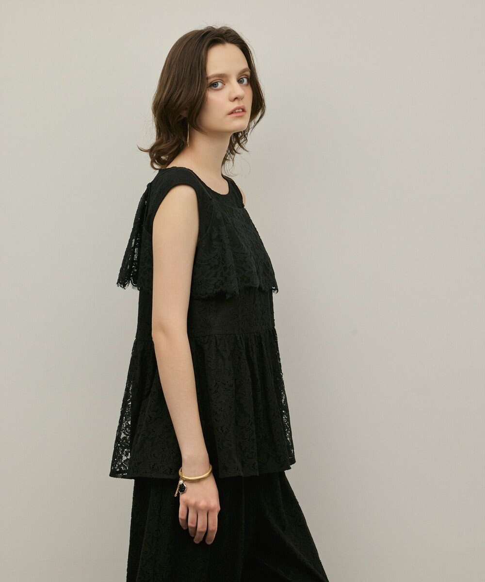 GRACE CONTINENTAL レイヤードレーストップ 