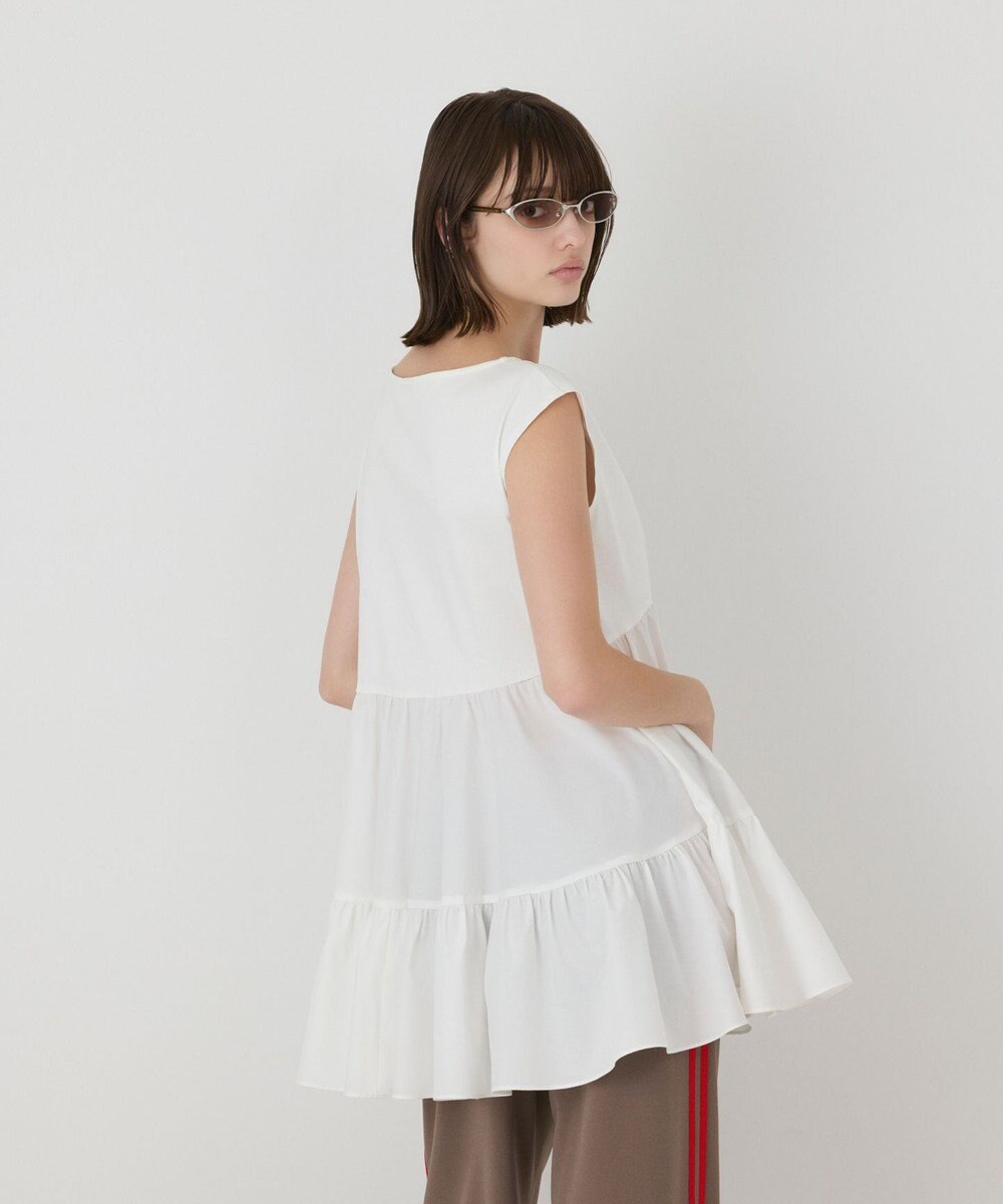 GRACE CONTINENTAL フレア切替カットトップ 