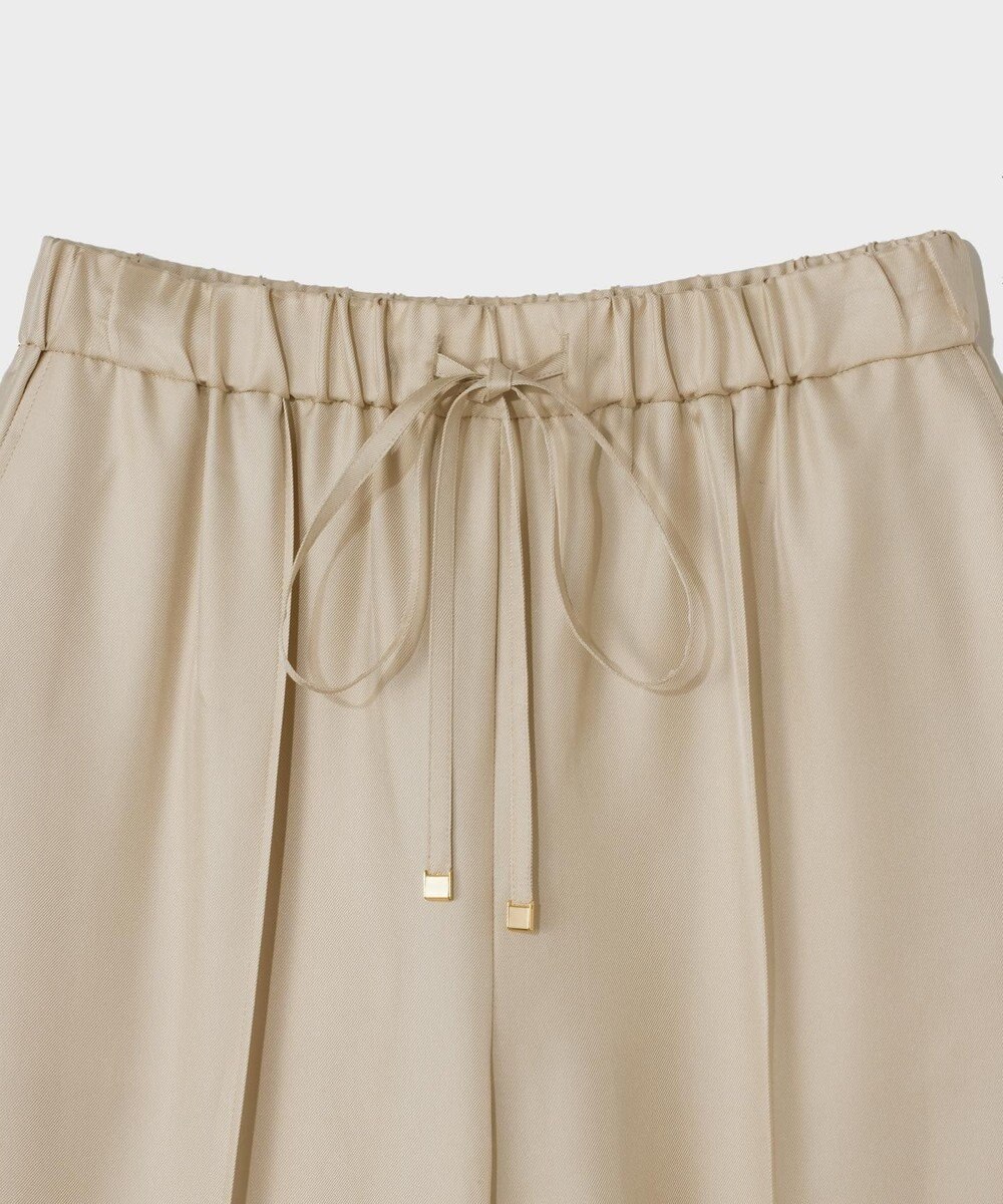 GRACE CONTINENTAL シルクツイルイージーパンツ 