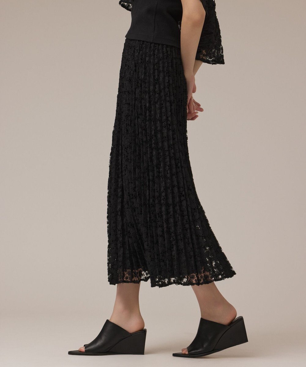 GRACE CONTINENTAL レースプリーツスカート 