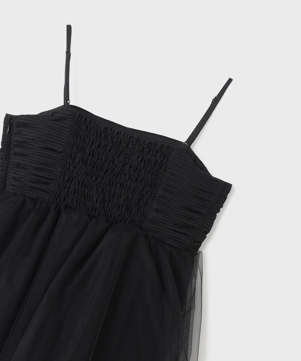 GRACE CONTINENTAL タフタチュールキャミ 