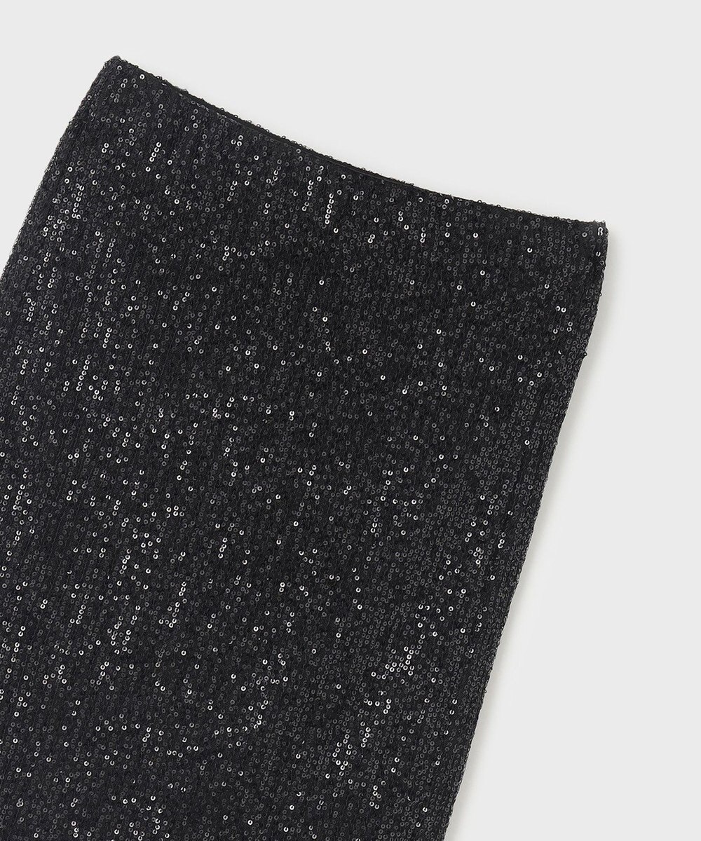 GRACE CONTINENTAL スパンコールタイトスカート 