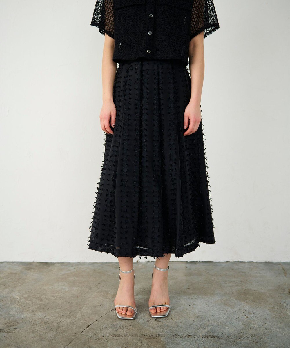 GRACE CONTINENTAL シアージャガード スカート 