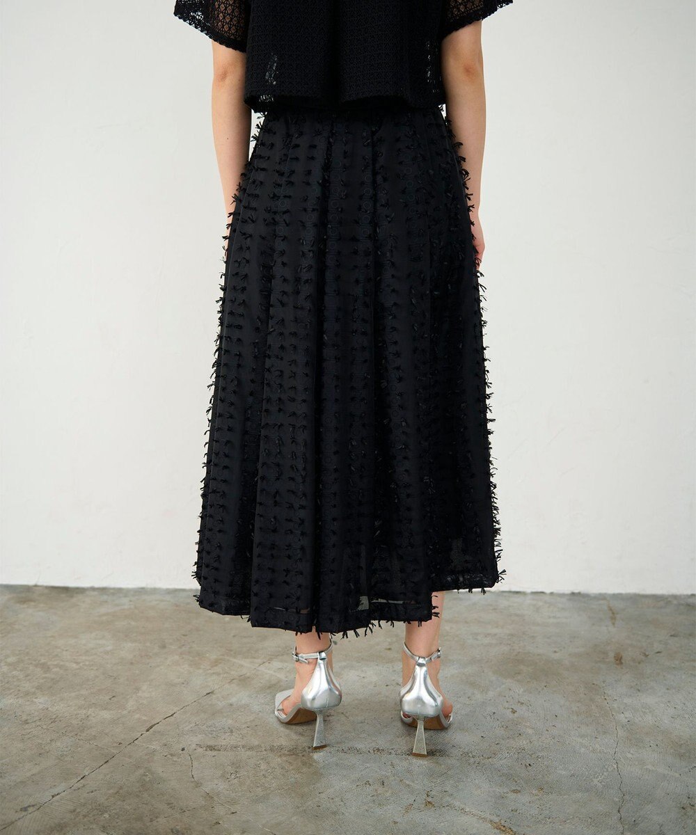 GRACE CONTINENTAL シアージャガード スカート 