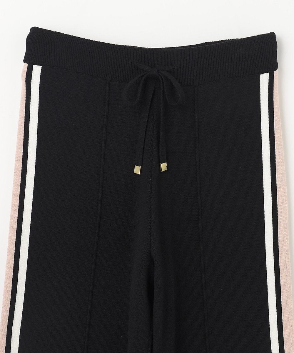 GRACE CONTINENTAL サイドラインニットパンツ