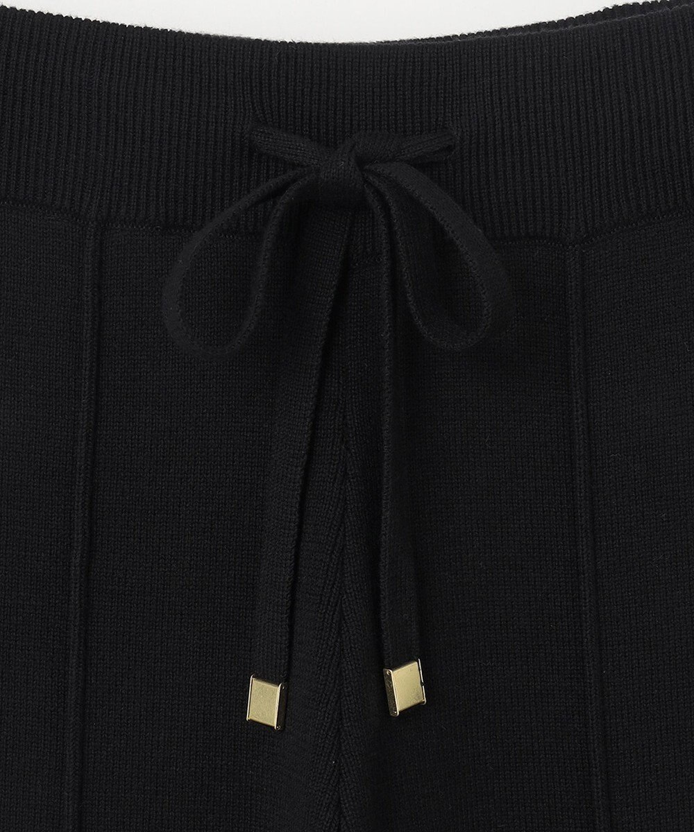 GRACE CONTINENTAL サイドラインニットパンツ 