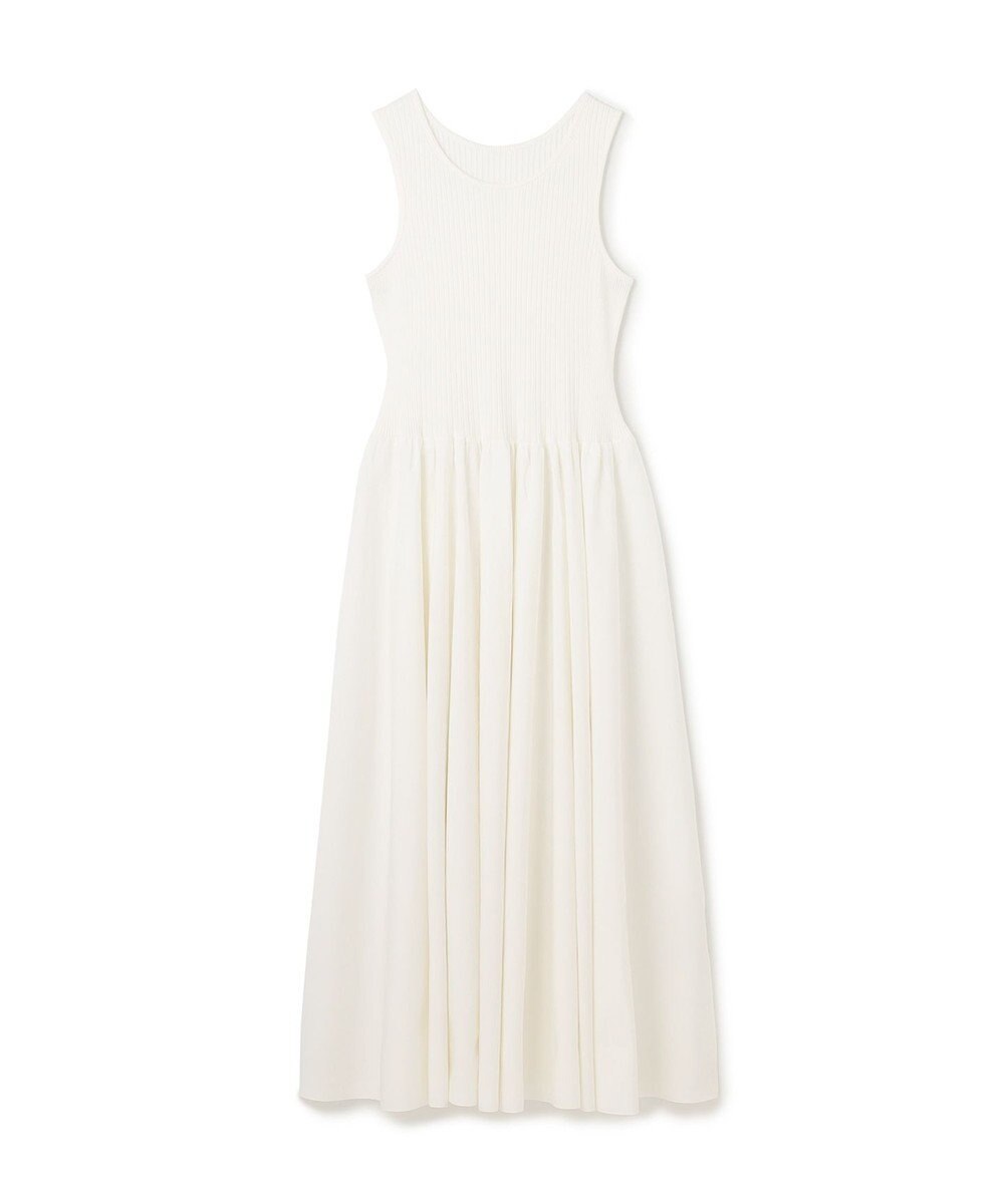 GRACE CONTINENTAL アメスリニットギャザーワンピース 