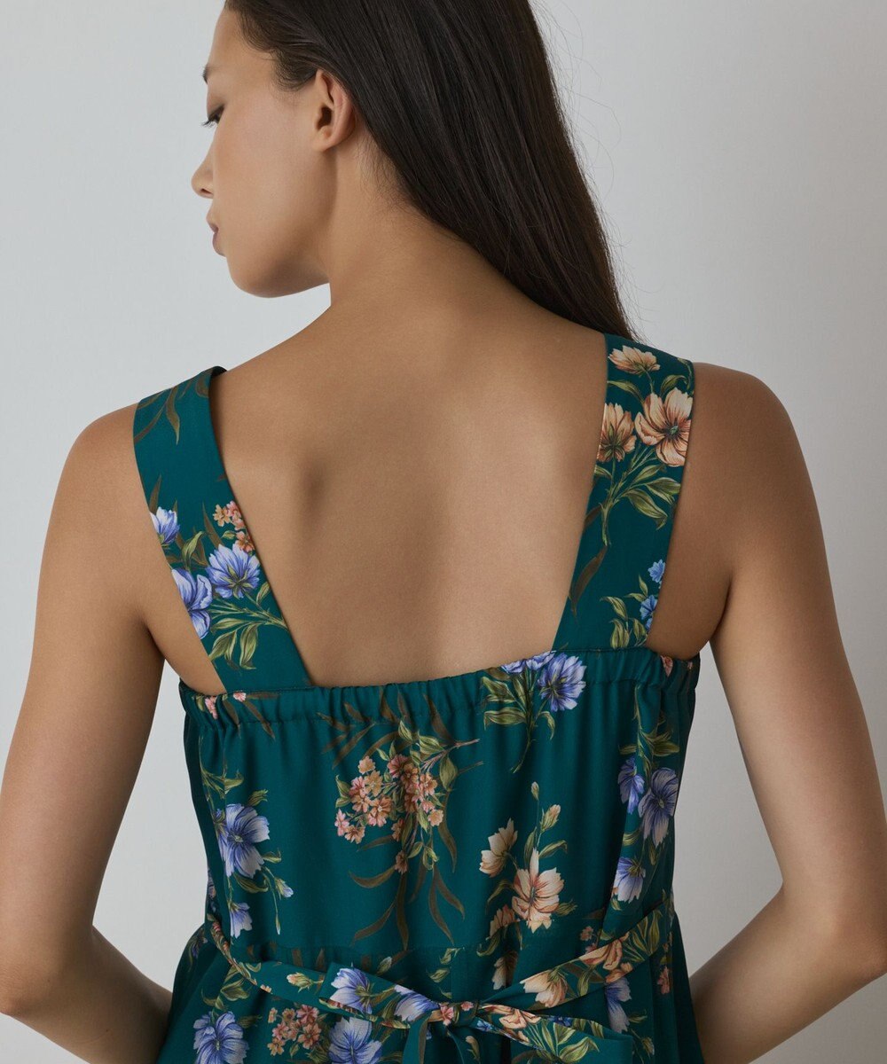 GRACE CONTINENTAL プリントセットアップワンピース 