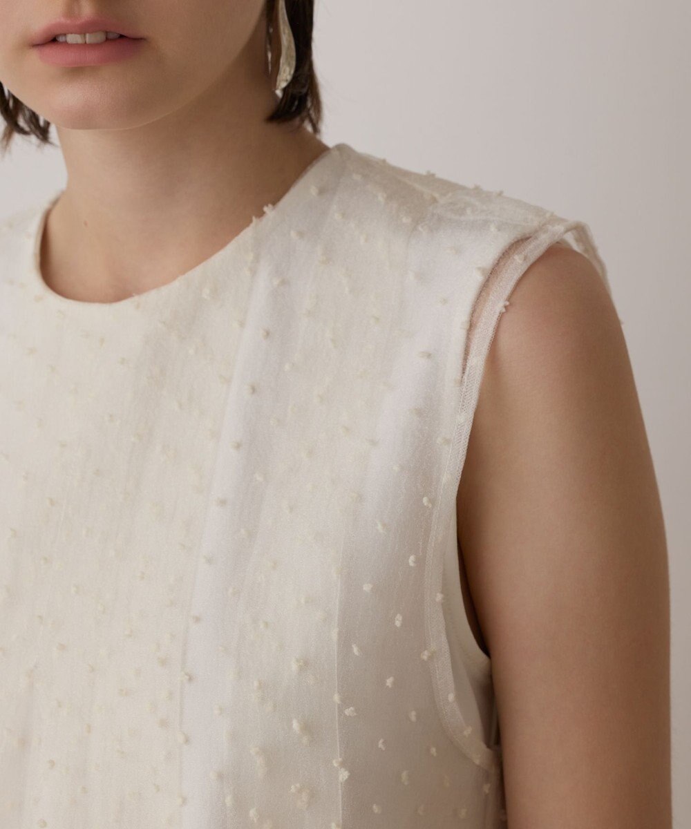 GRACE CONTINENTAL シアージャガードカットトップ