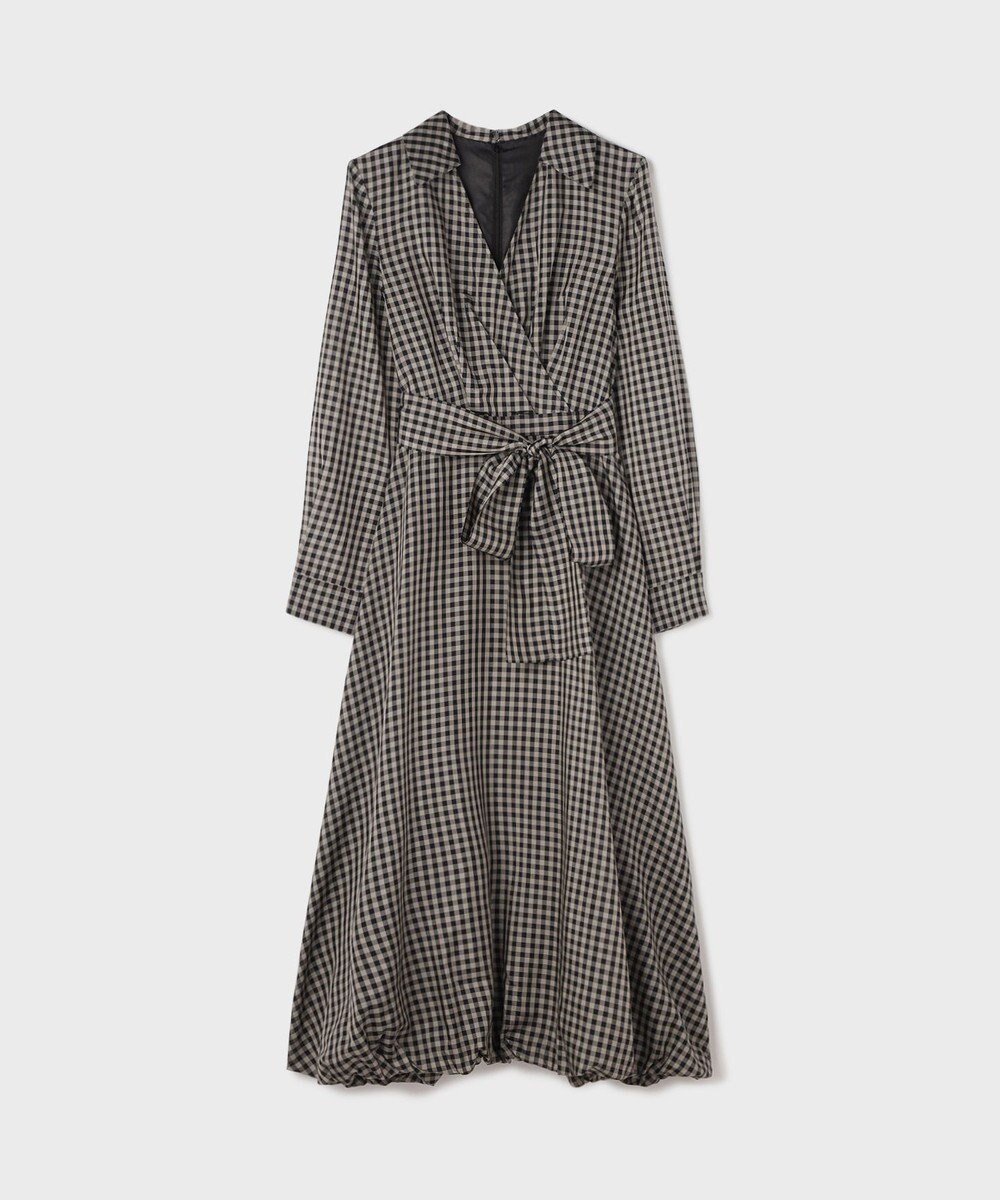 GRACE CONTINENTAL カシュクールバルーンワンピース 