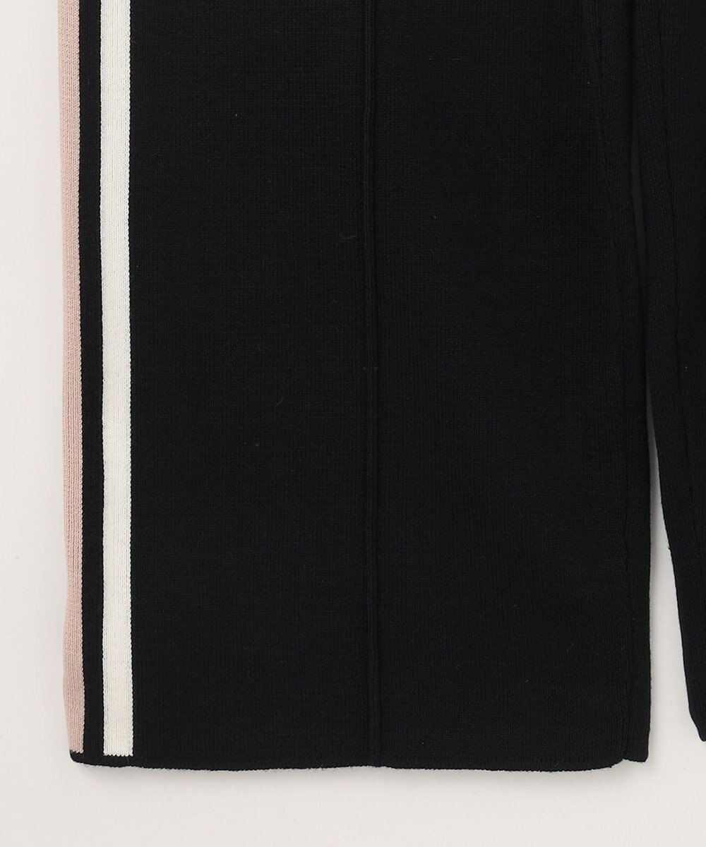 GRACE CONTINENTAL サイドラインニットパンツ