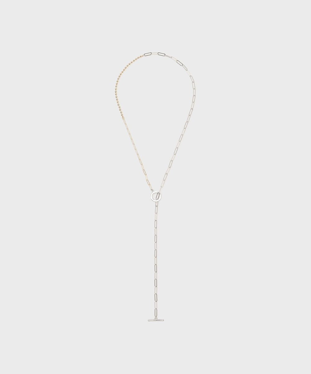 GRACE CONTINENTAL バイカラーロングネックレス 