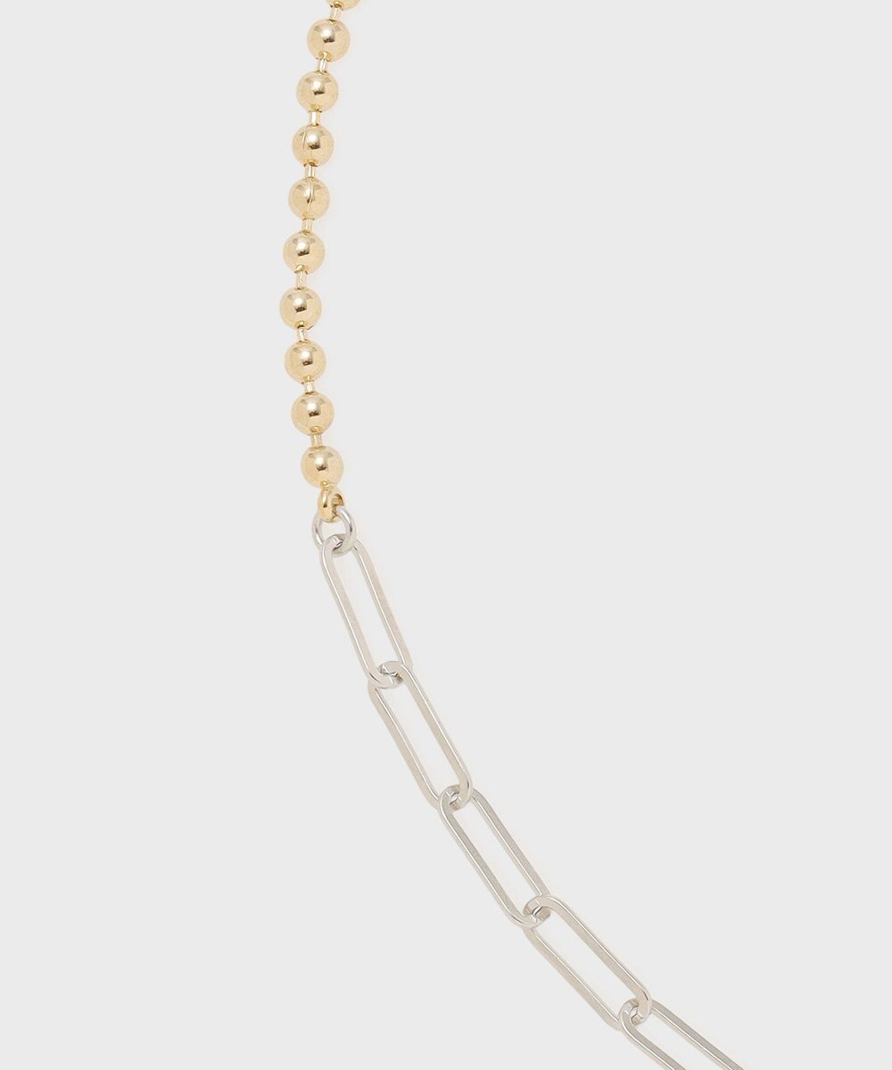 GRACE CONTINENTAL バイカラーロングネックレス 