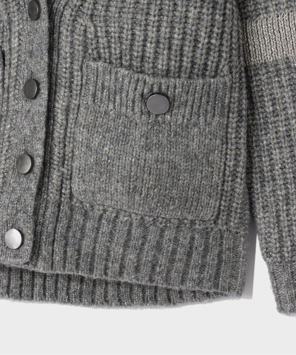 GRACE CONTINENTAL ラメニットカーディガン