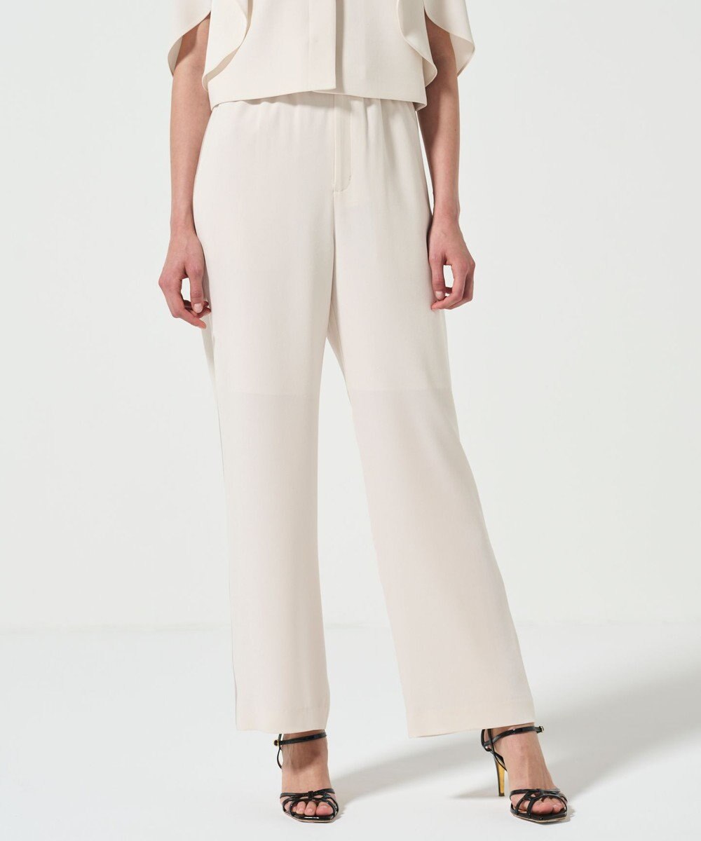 GRACE CONTINENTAL サイドラインイージーパンツ 