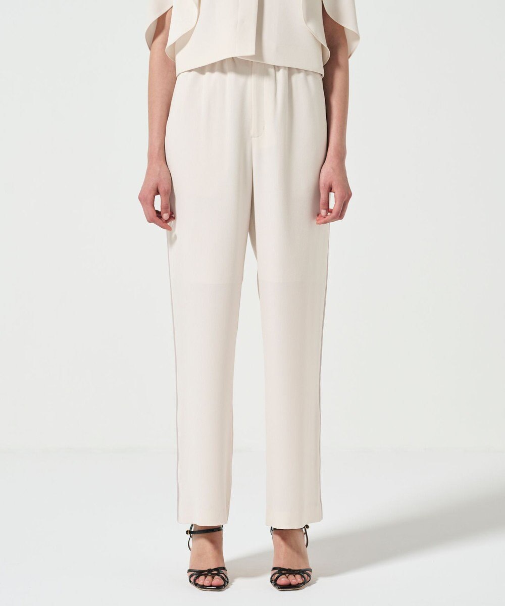 GRACE CONTINENTAL サイドラインイージーパンツ 