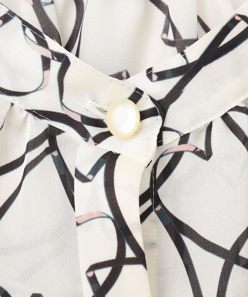 GRACE CONTINENTAL ラインハートケープブラウス 