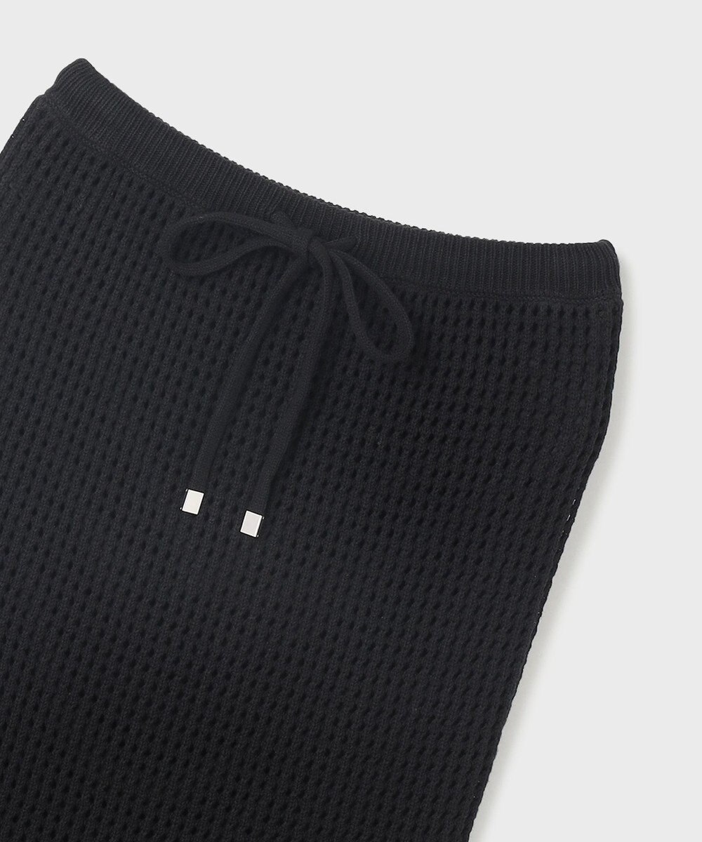 GRACE CONTINENTAL メッシュタイトニットスカート 