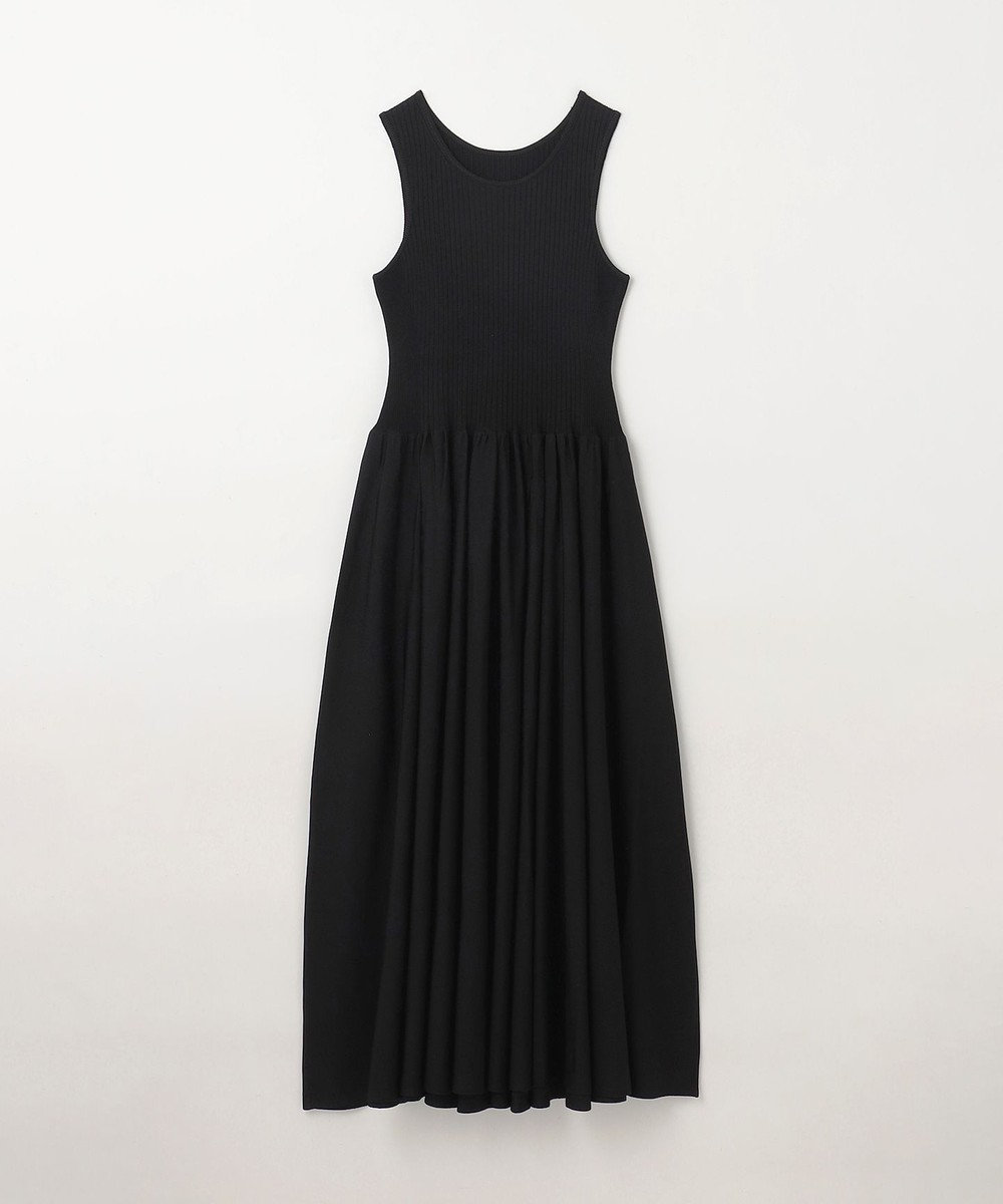 GRACE CONTINENTAL アメスリニットギャザーワンピース