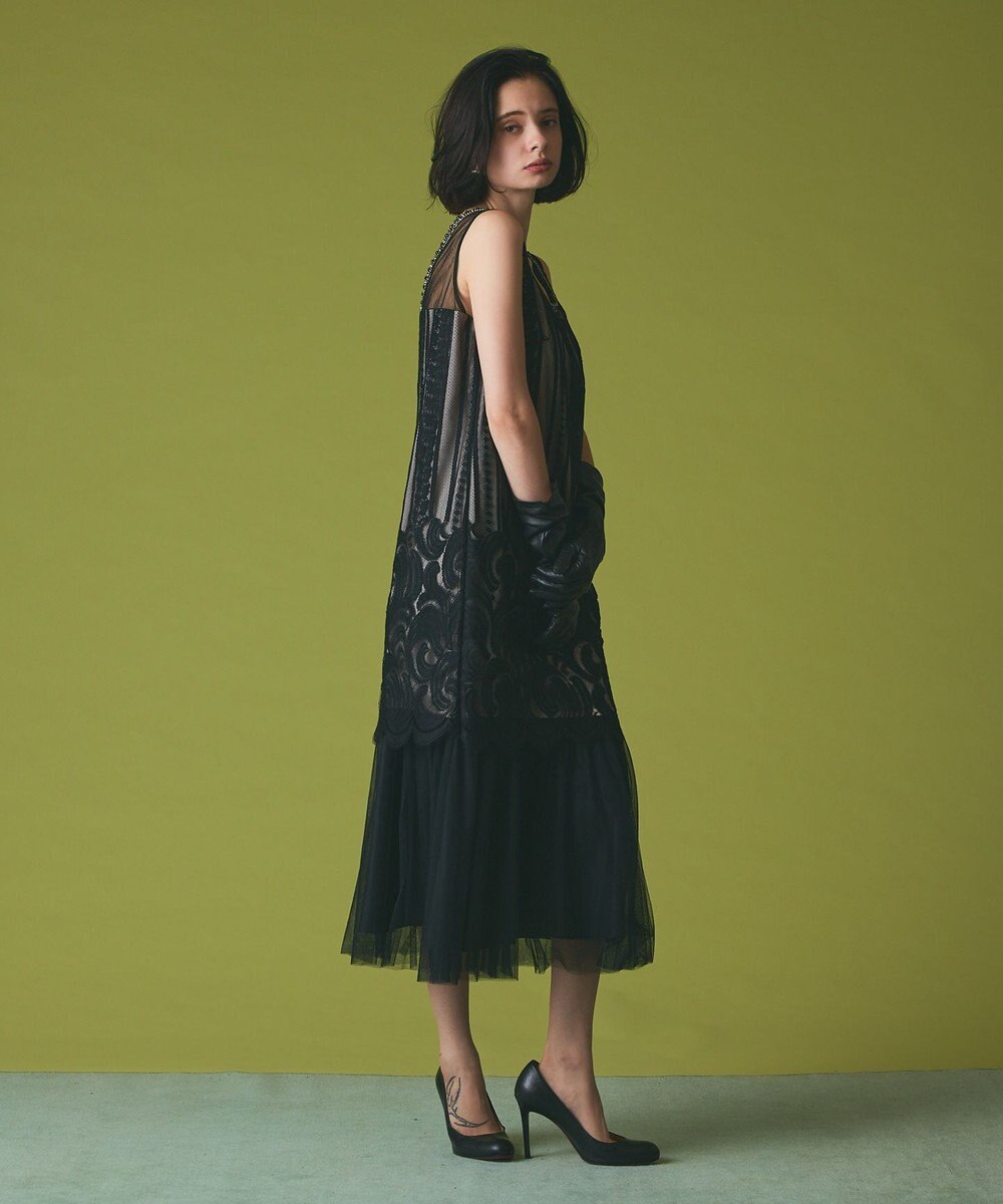 GRACE CONTINENTAL アールデコレースドレス 