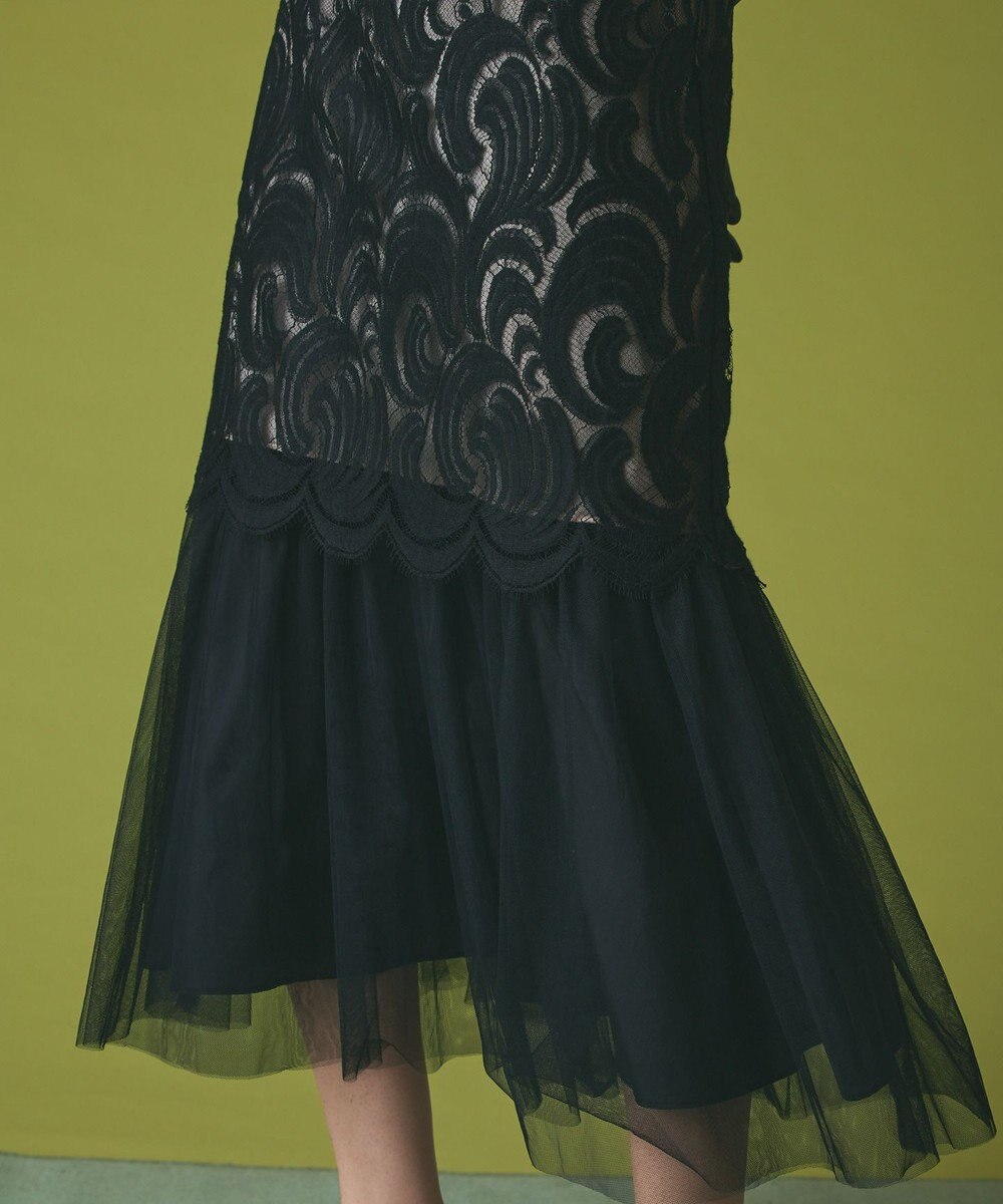 GRACE CONTINENTAL アールデコレースドレス 