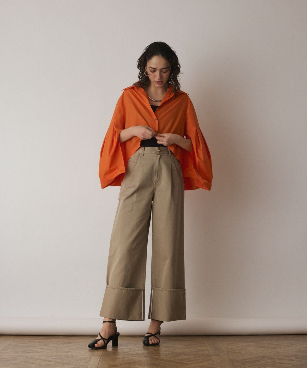 GRACE CONTINENTAL ビッグスリーブシャツ