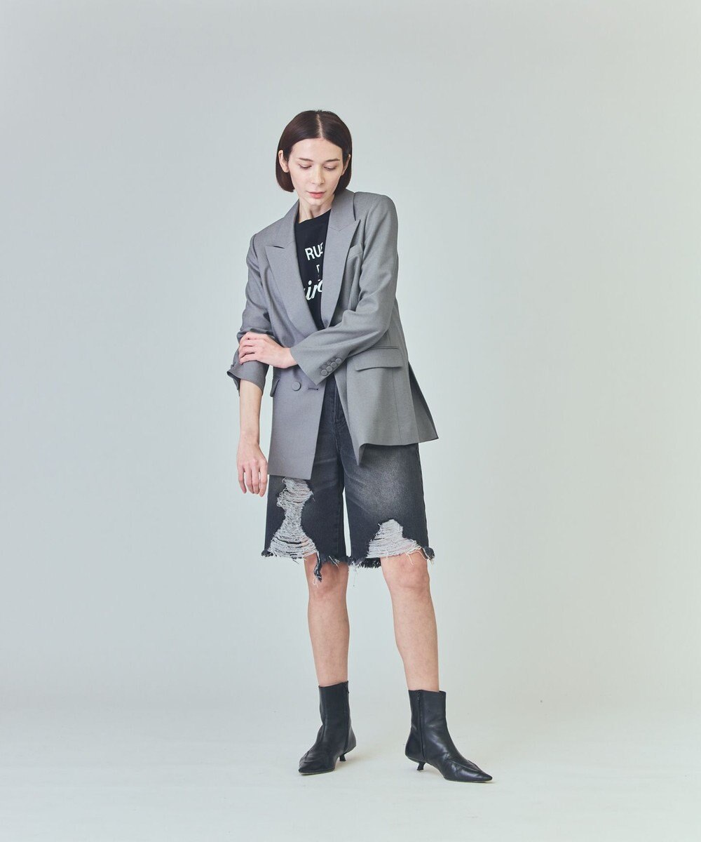 GRACE CONTINENTAL レタードプリントTシャツ 