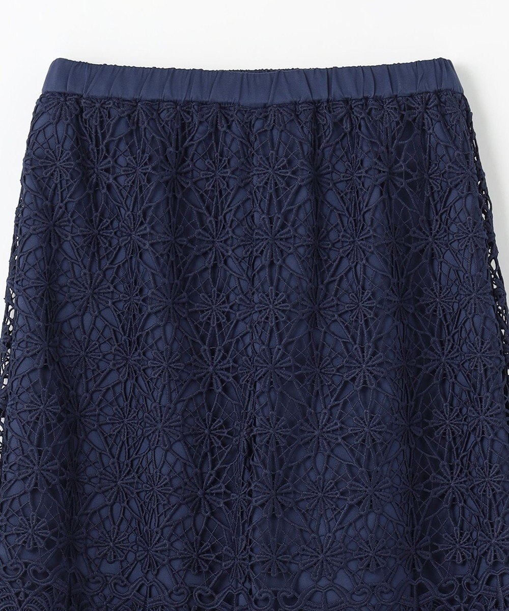 GRACE CONTINENTAL レースストレートパンツ 