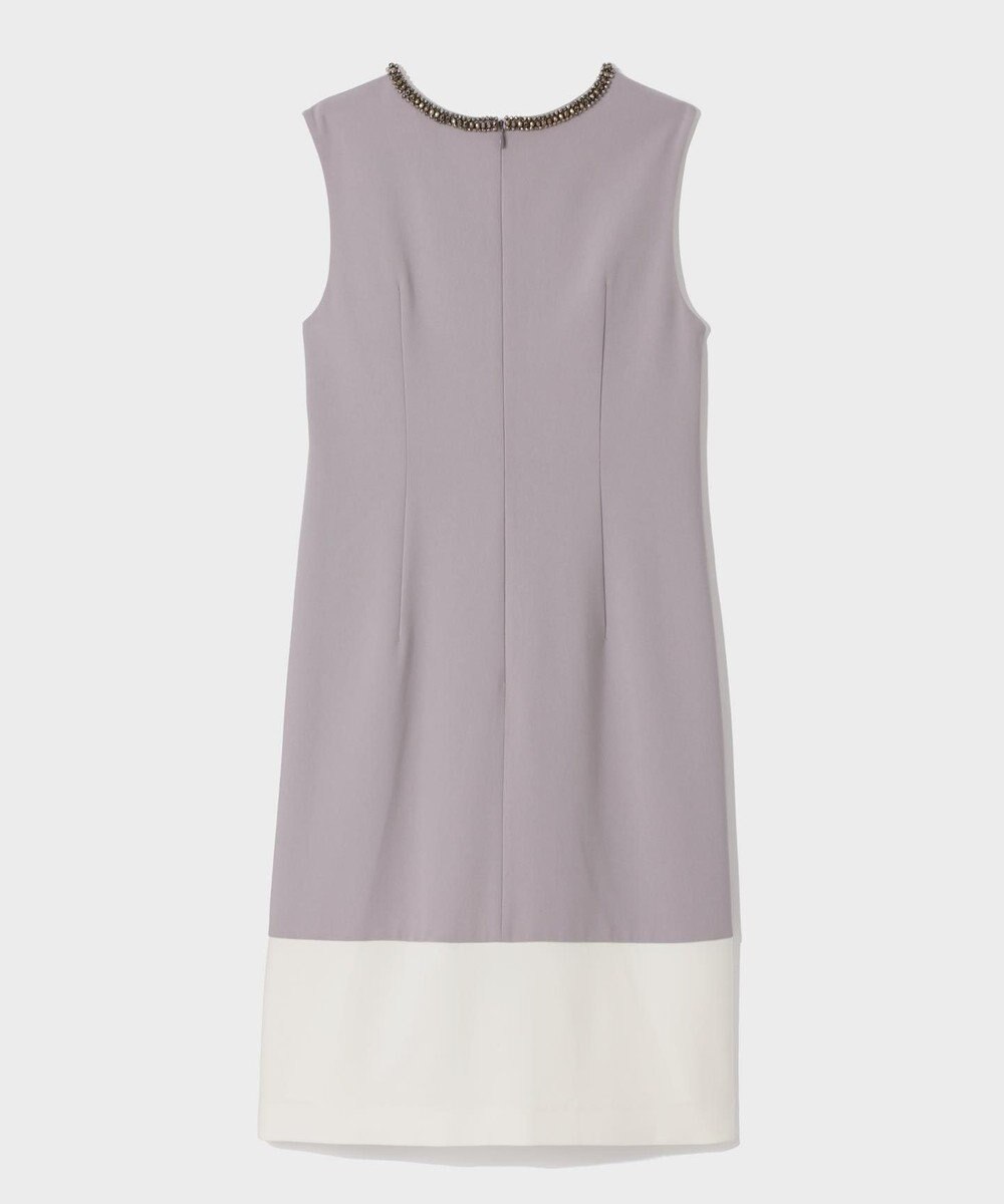 GRACE CONTINENTAL ビジューバイカラードレス 