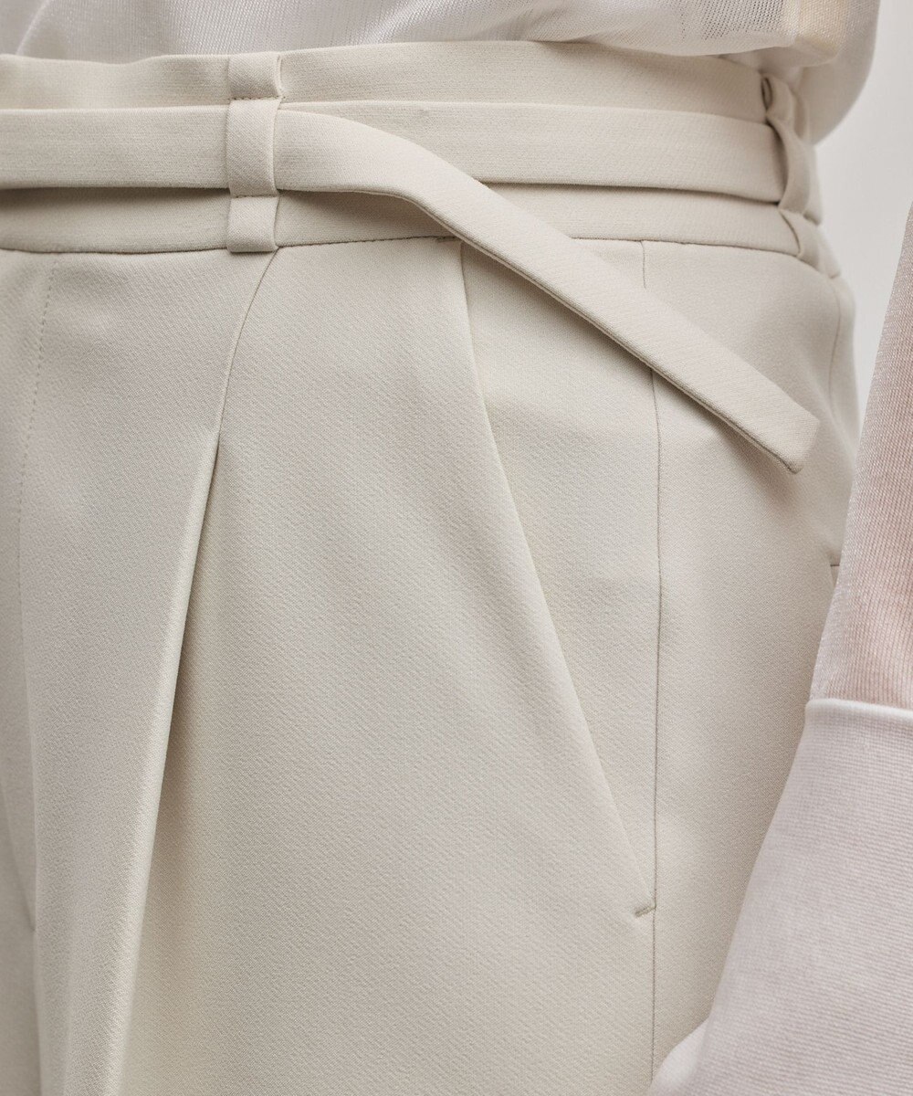 GRACE CONTINENTAL ダブルクロスワイドパンツ 