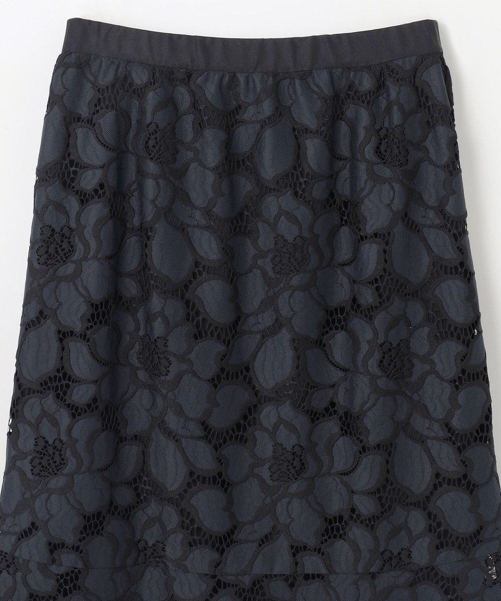 GRACE CONTINENTAL ローズレーススカート 