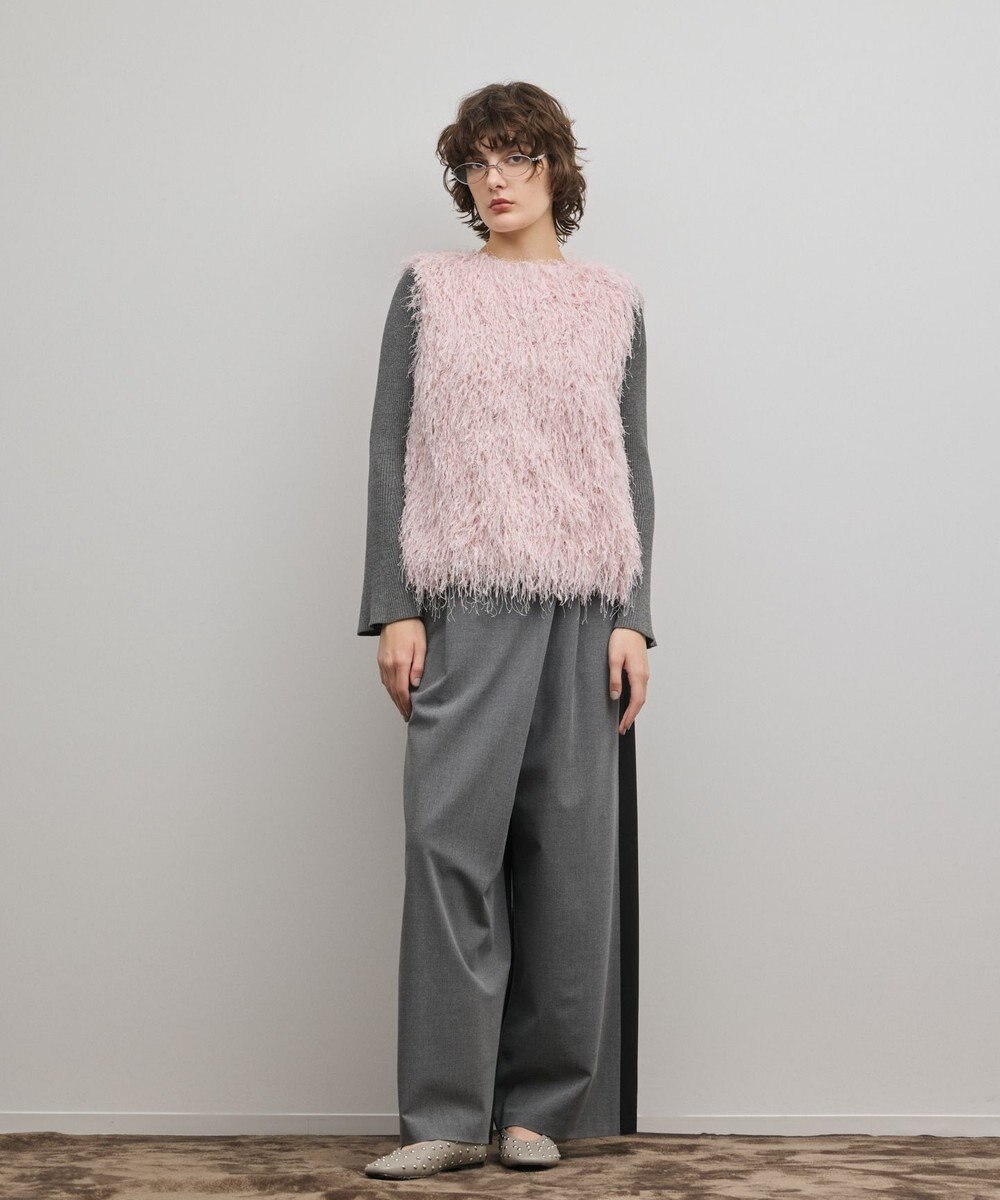 GRACE CONTINENTAL フリンジベスト 