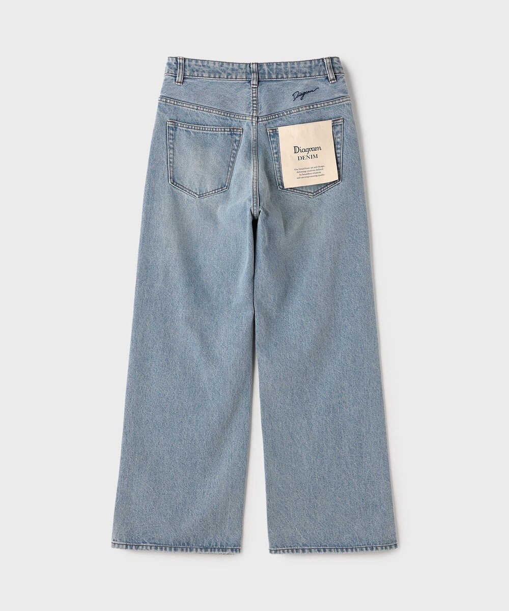 GRACE CONTINENTAL ワイドデニムパンツ 