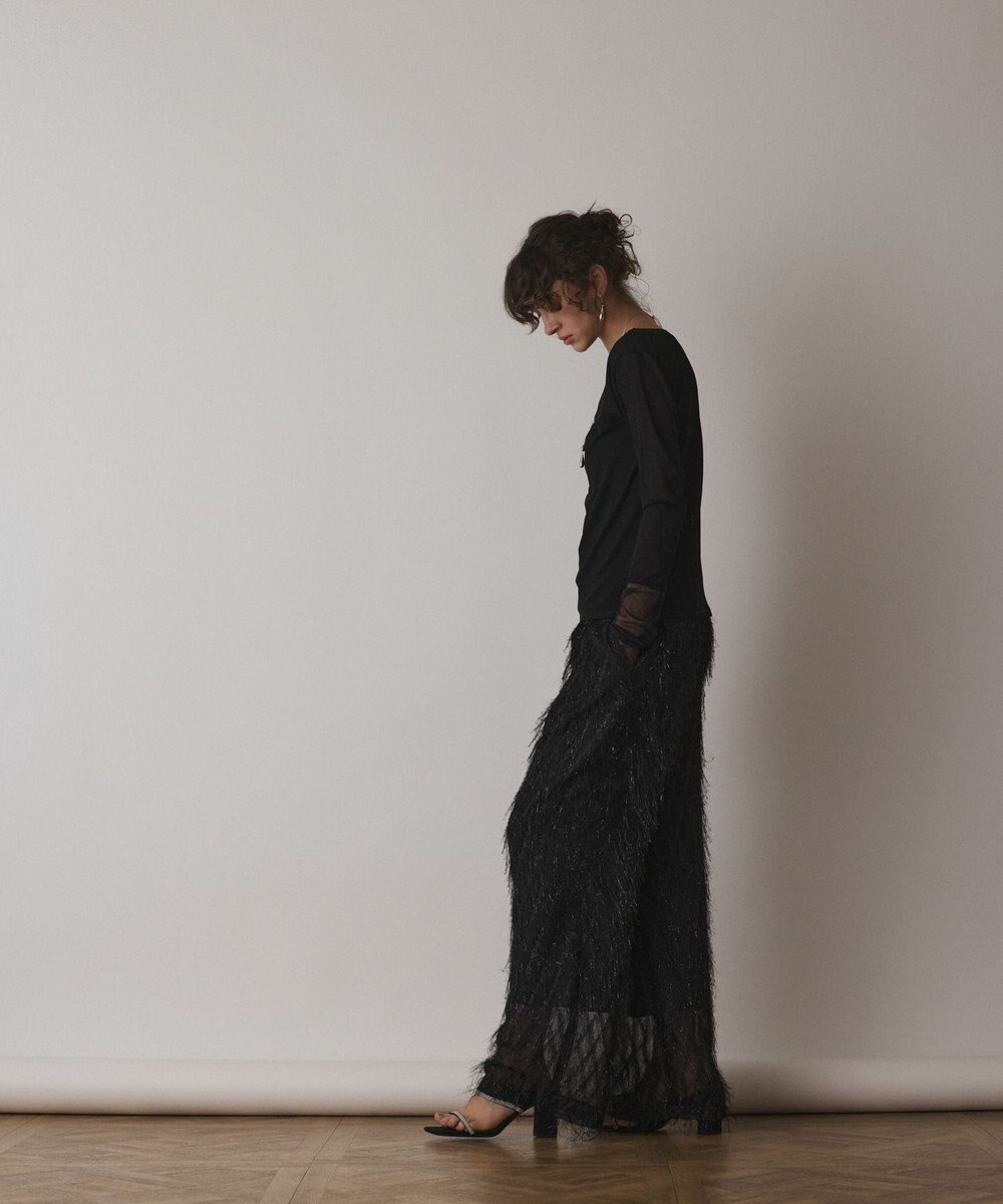 GRACE CONTINENTAL シアーアセテートカットトップ