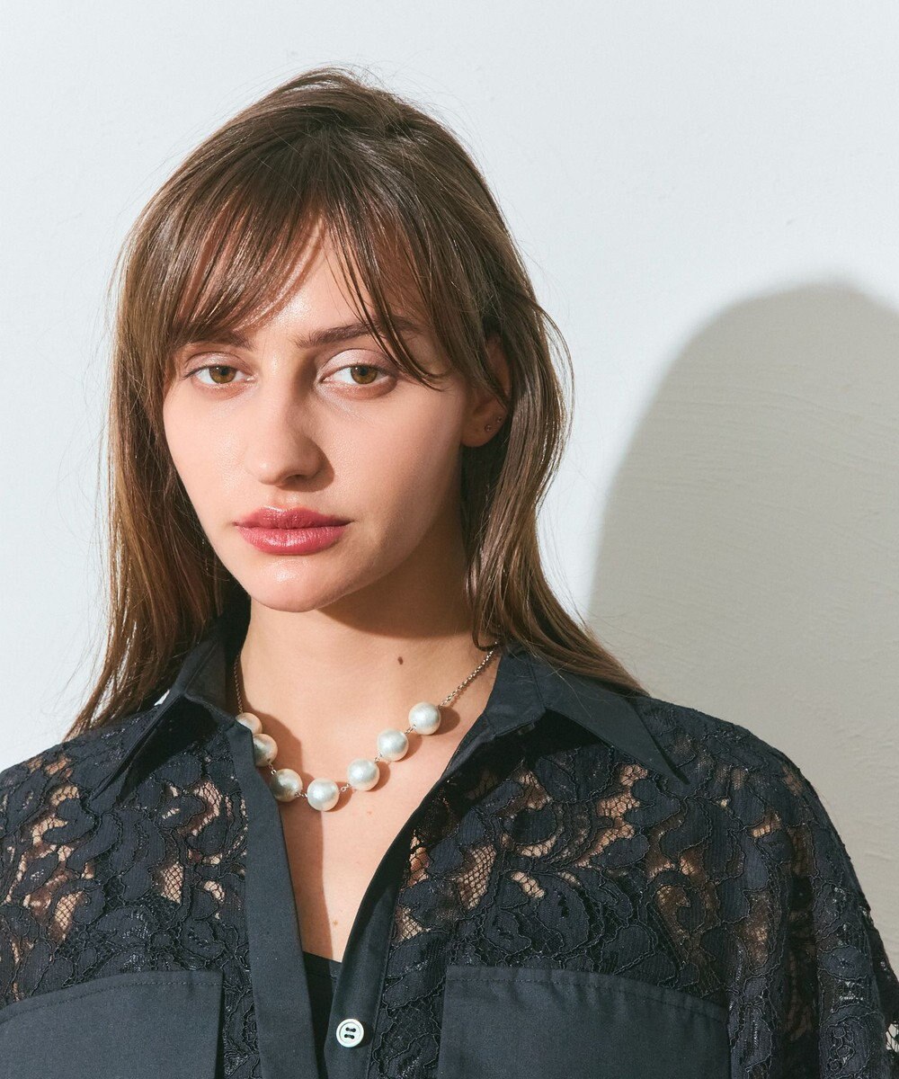 GRACE CONTINENTAL レースコンビシャツ 