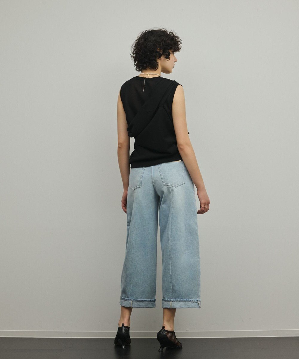 GRACE CONTINENTAL レイヤードニットトップ 
