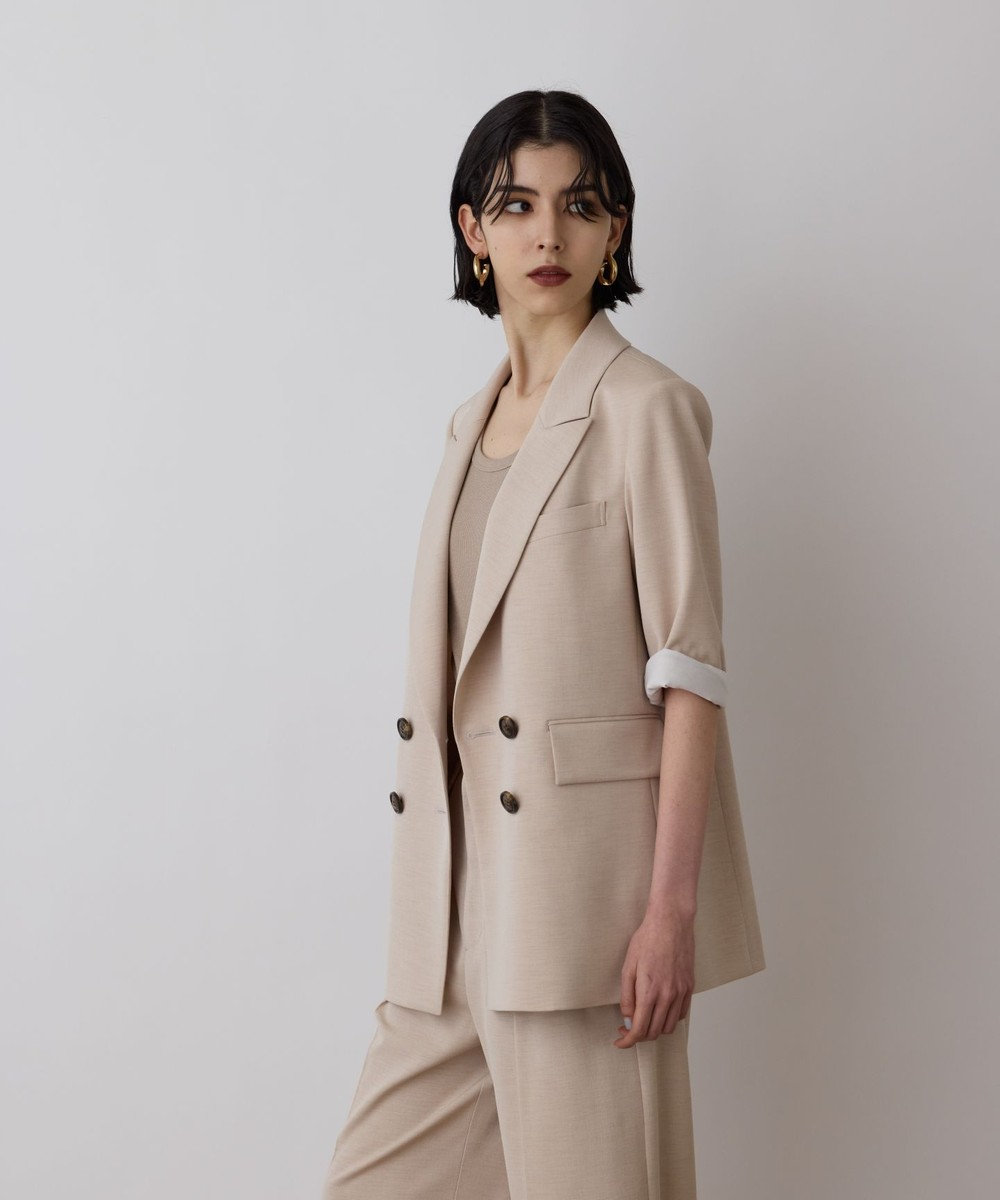 GRACE CONTINENTAL スラブストレッチテーラージャケット