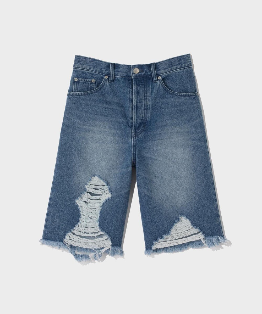 GRACE CONTINENTAL クラッシュハーフパンツ