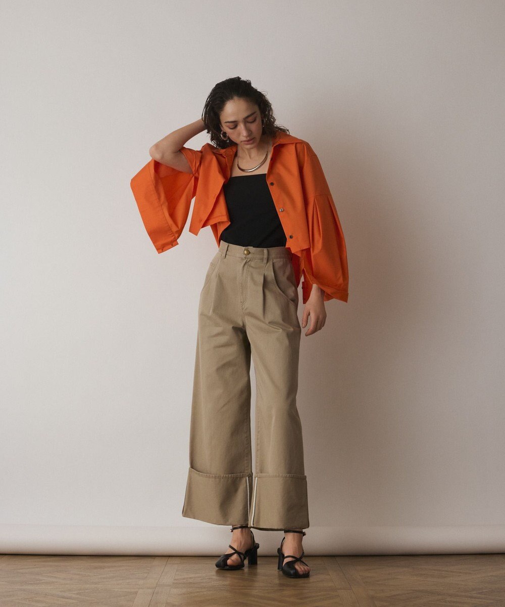 GRACE CONTINENTAL ビッグスリーブシャツ 