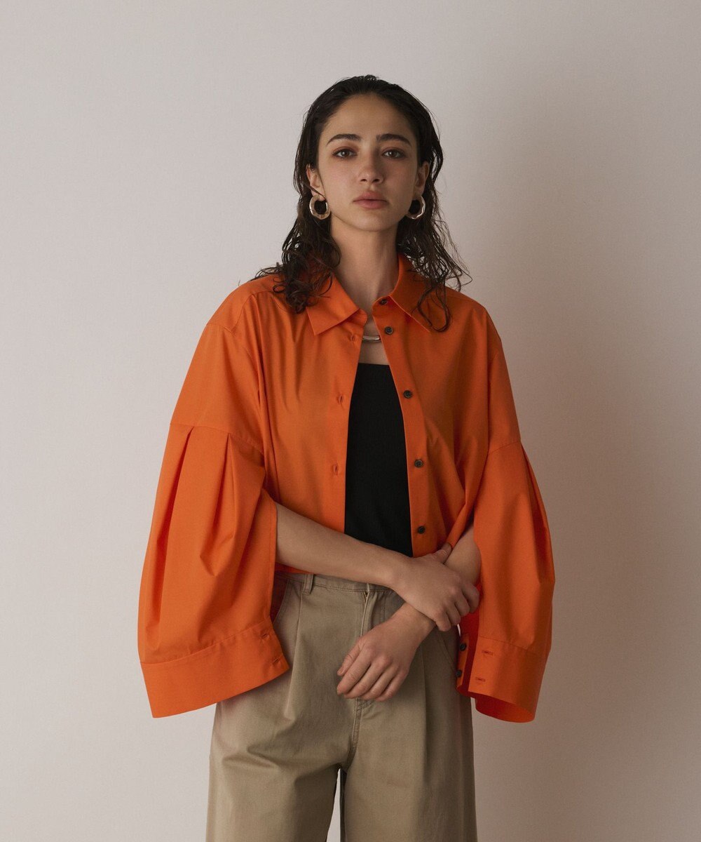 GRACE CONTINENTAL ビッグスリーブシャツ