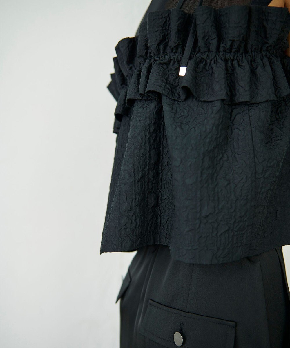 GRACE CONTINENTAL ビスチェチュールトップ