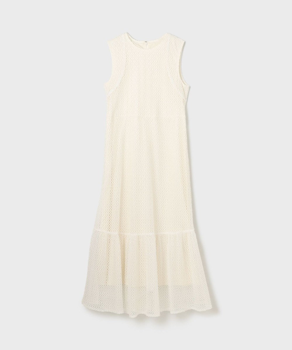 GRACE CONTINENTAL メッシュロングワンピース